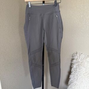 Athleta Highline Hybrid Summiter Tight‎ In Gray Size 2 Women's
